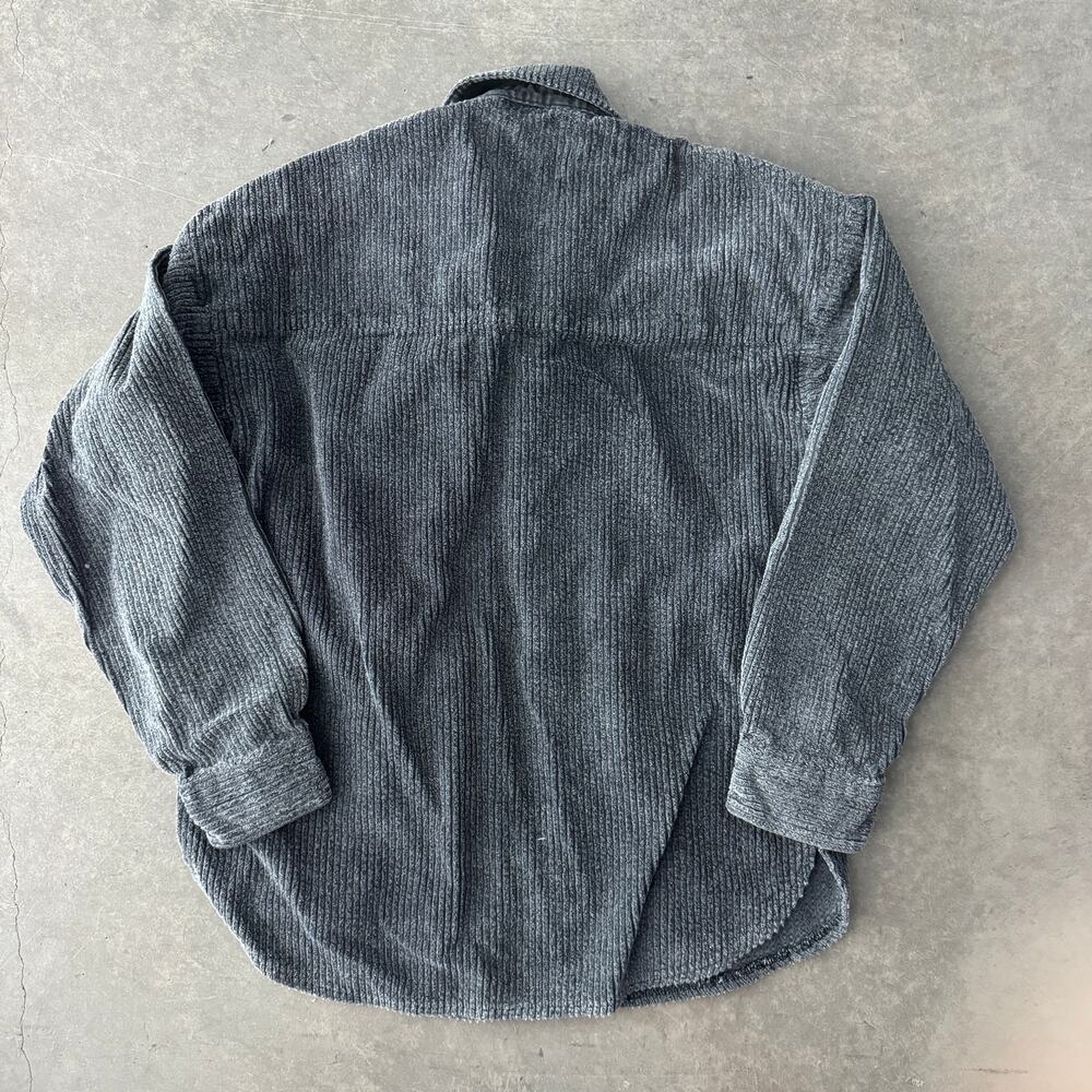 Vintage Y2K Faded Grey BDG Corduroy Button Up Jacket Longsleeve Small - Picture 2 of 5